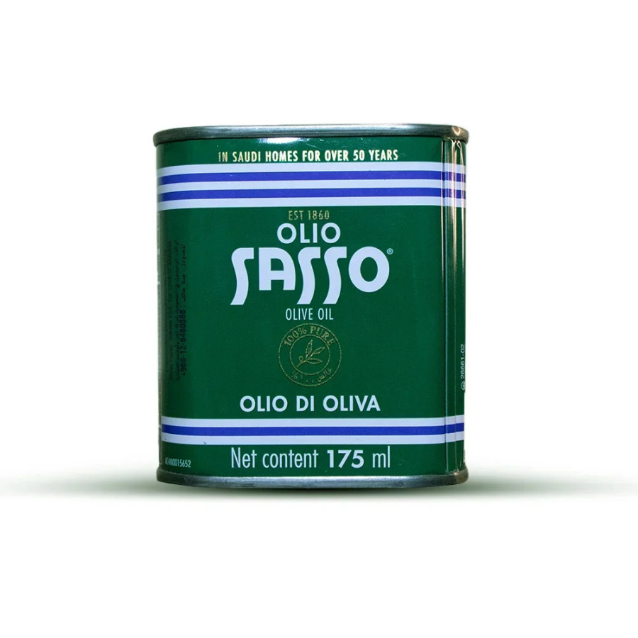 Sasso Olive Oil 175ml - 100% Pure Saudi Arabian Zaitoon Oil