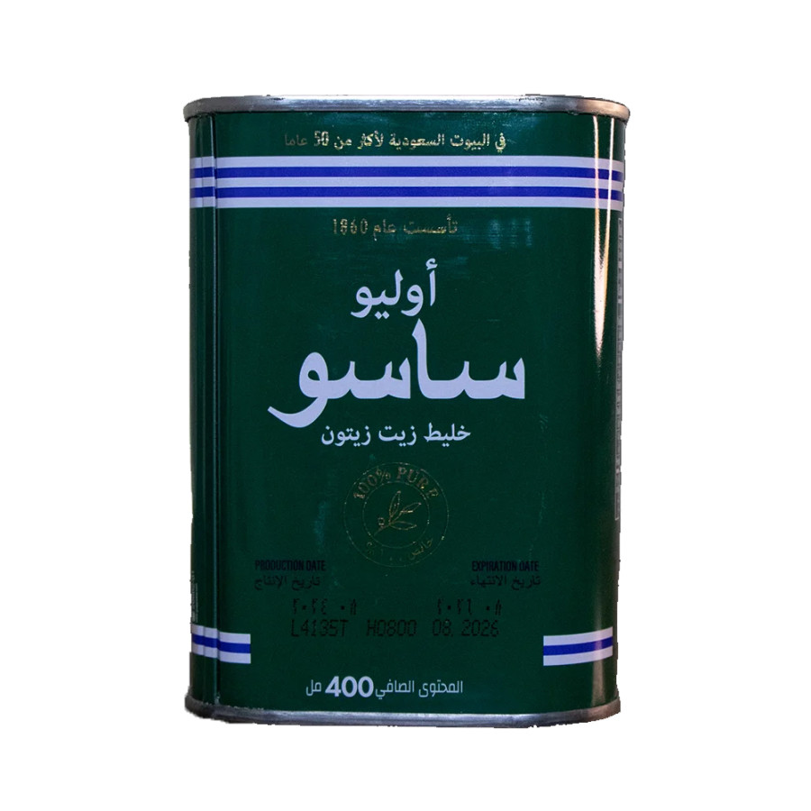 Sasso Olive Oil 400ml bottle – 100% Pure Zaitun Oil जैतून का तेल – Buy Online India