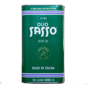 Sasso 100% Pure Olive Oil 800ml bottle – Zaitoon Oil जैतून का تیل – Buy Online India