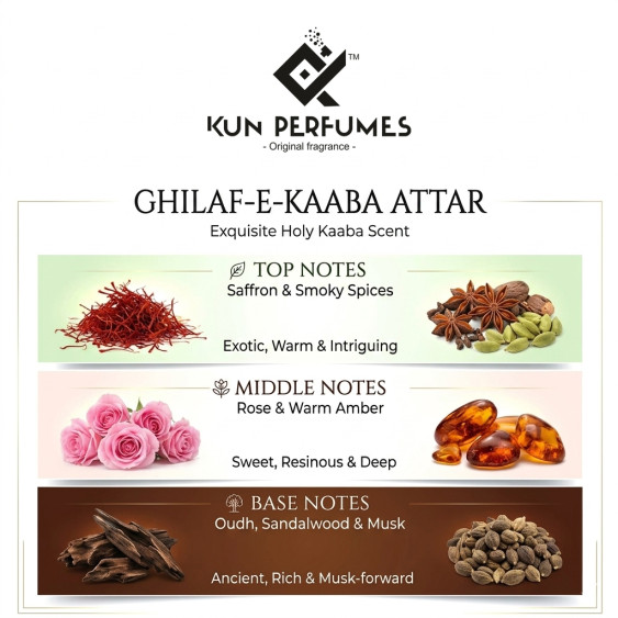 Attar Ghilaf E Kaba Roll On 6ML – Alcohol Free Arabian Perfume Oil - Image 3