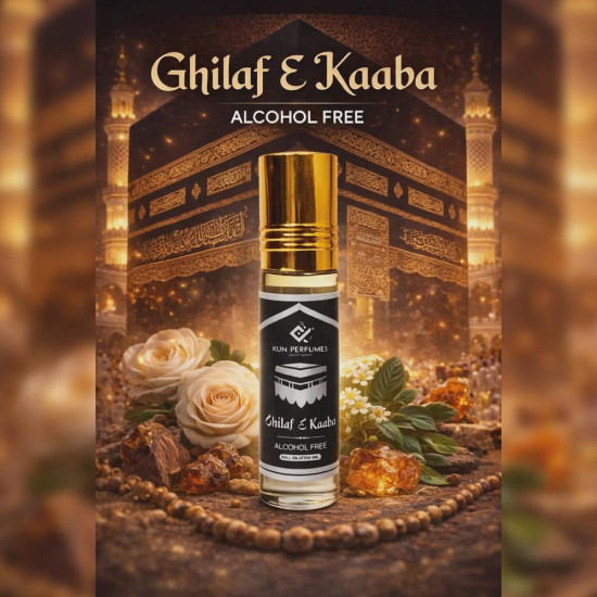 Attar Ghilaf E Kaba Roll On 6ML – Alcohol Free Arabian Perfume Oil