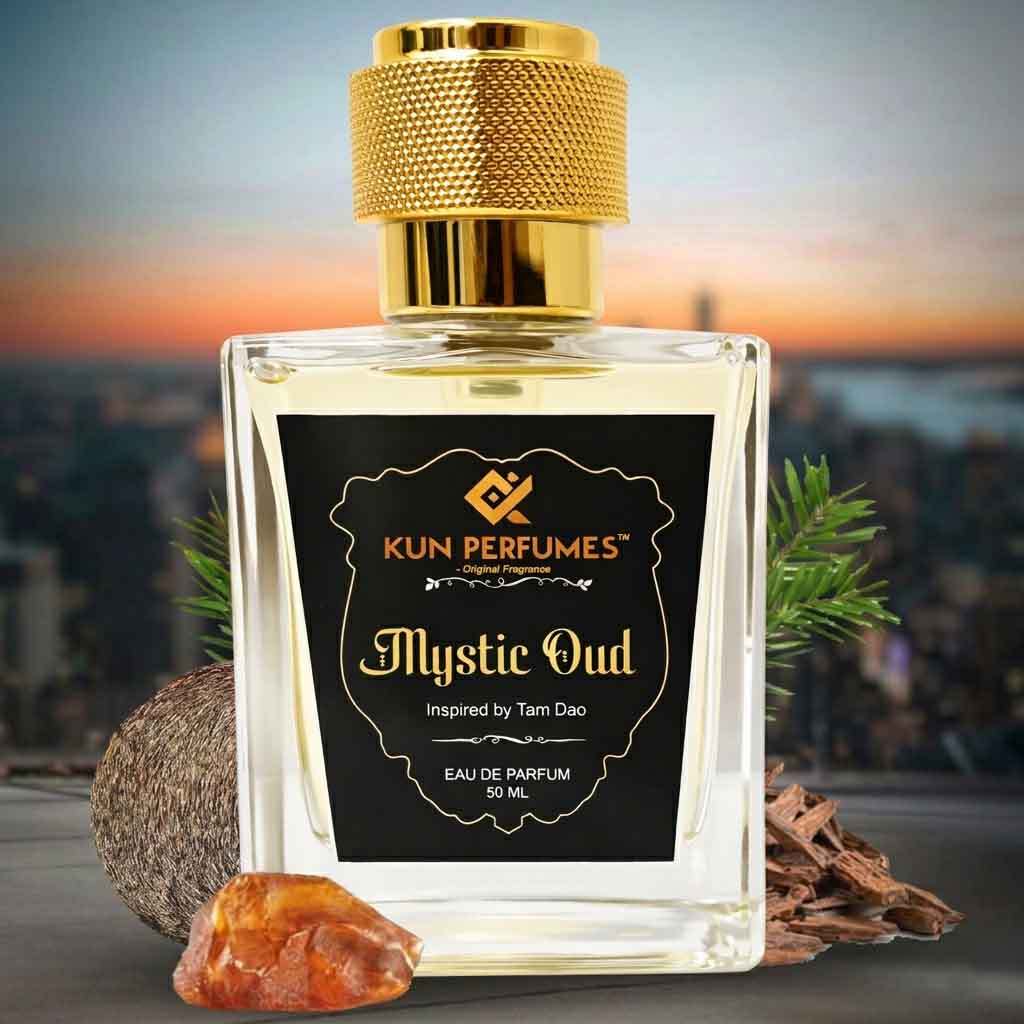 Mystic Oud EDP — Diptyque Tam Dao Inspired Woody Sandalwood Perfume | Long Lasting Luxury Fragrance for Men & Women